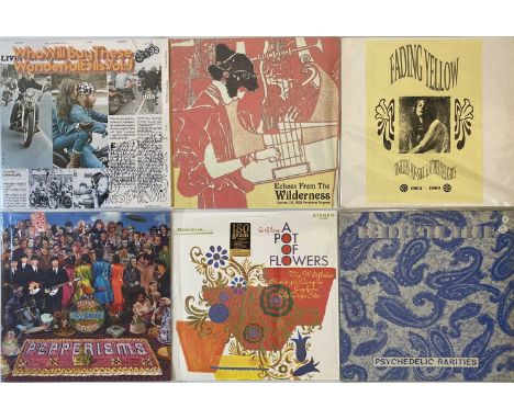 PSYCH/GARAGE/MOD/BEAT - COMPS. Mind-changing collection of 17 x essential comps largely featuring 60s Psych/Garage/Mod/Beat a