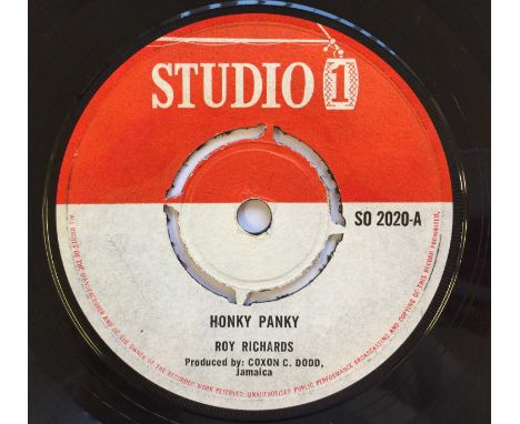 ALTON ELLIS/ROY RICHARDS - I AM STILL IN LOVE C/W HONKY PANKY 7" (ORIGINAL UK STUDIO 1 RELEASE - SO 2020). Time for a killer 