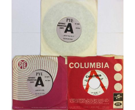 THE BLUE ACES - ORIGINAL UK 7" DEMOS. 3 x Ace movers from The Blue Aces, these 7" all original UK demos! Titles are That's Al
