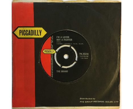 THE BRAND - I'M A LOVER NOT A FIGHTER 7" (ORIGINAL UK COPY - PICCADILLY 7N 35216). A fab Beat/R&amp;B Dancer double header fr