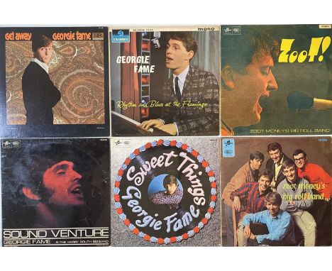 ZOOT MONEY/GEORGIE FAME - LPs. Get the floor a'shakin' with these 7 x LPs from Zoot and Georgie. Titles are Zoot Money's Big 
