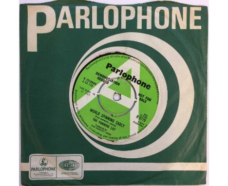 THE PARKING LOT - WORLD SPINNING SADLY 7" (ORIGINAL UK DEMO - PARLOPHONE R 5779). Fantastic late 60s obscurity from The Parki