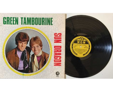 SUN DRAGON - GREEN TAMBOURINE LP (ORIGINAL UK STEREO PRESSING - MGM-CS-8090). Fantastic 1968 Psych/Pop LP from Sun Dragon who