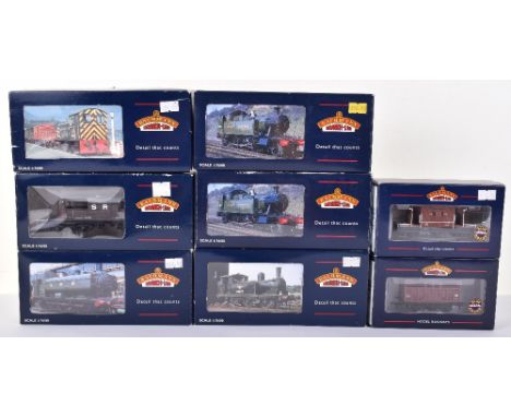 Bachmann four tank engines, boxed 31-054 J52 0-6-0T LNER black, 32-200 0-6-0 Pannier tank engine GWR green, 32-125 45XX 2-6-2