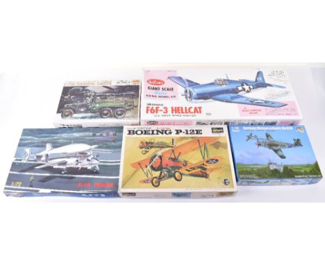 Quantity Of Plastic Kits, including: Revell: Picture Fleet  H.M.S Campeeltown, Dornier Do 28D2 Skyservant,Lockheed SR-71,   V