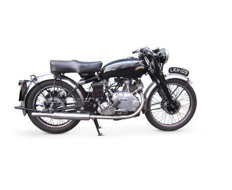 1950 Vincent 499cc CometRegistration no. LKH 109Frame no. Upper Frame no.RC/1/5966 Rear Frame no. RC/1/5966 Engine no. Engine