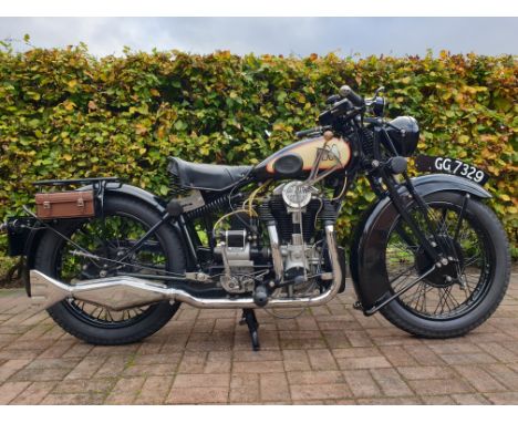 1932 Matchless 592cc Silver HawkRegistration no. GG 7329Frame no. 866Engine no. B899Reviewing the new Matchless Silver Hawk v
