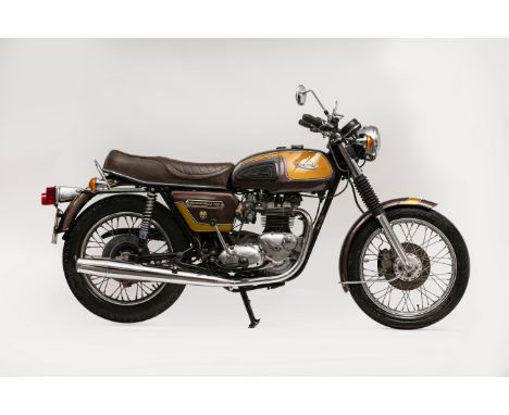 1978 Triumph 744cc T140V BonnevilleRegistration no. BAY 490TFrame no. T140V DX06977Engine no. T140V DX06977The final phase of
