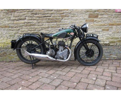 1936 BSA 499cc W6Registration no. CTN 767Frame no. D6.443Engine no. D6.190.CDuring the 1930s its advertising slogan - 'One in