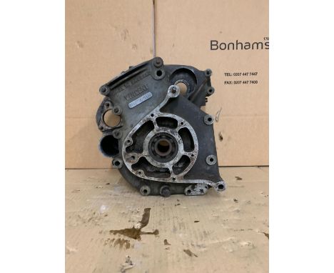 1951 Vincent Comet engine casesnumbered F5AB/2A/6159 and crankcase mating numbers 93U/93U. Condition, suitability and complet
