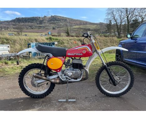 c.1977 Bultaco 370cc Pursang Moto-CrosserRegistration no. not registeredFrame no. to be advisedEngine no. HM2 2000241One of m
