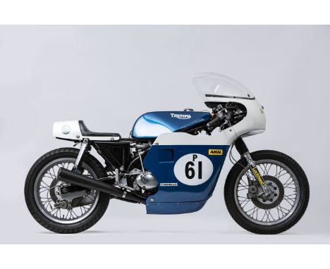 Property of a deceased's estate 1972 Triumph 1,000cc T150 Trident 'Rob North' Racing MotorcycleRegistration no. VTM 22KFrame 