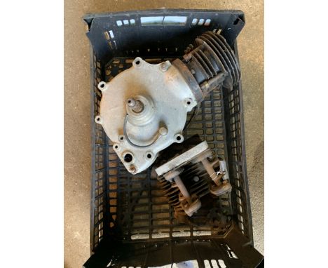 A believed Rudge Ulster Enginenumbered U2568, complete with head, condition and completeness unknown, close inspection advise