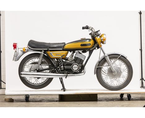 1972 Yamaha 247cc YDS7Registration no. MCV 296KFrame no. DS7-118634Engine no. DS7-118634Yamaha's first motorcycle of 1955 was