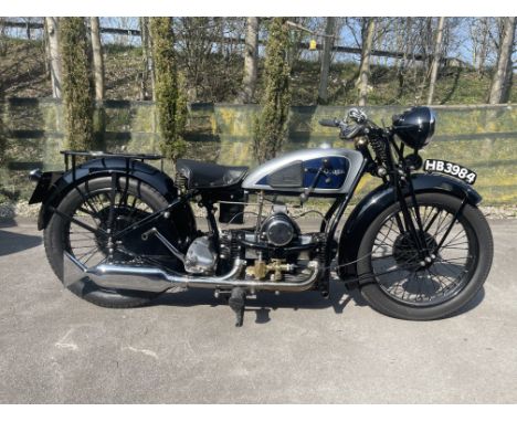 1931 Douglas 596cc S6Registration no. HB 3984Frame no. W6/T 2421Engine no. EQ2201The Bristol-based Douglas Foundry took up mo