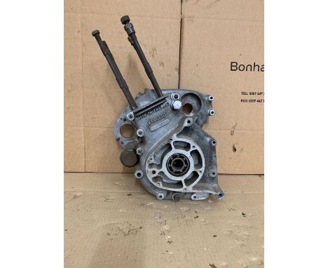 1950 Vincent Comet engine casesnumbered F5AB/2A/4892 and crankcase mating numbers 92M/92M. Condition, suitability and complet