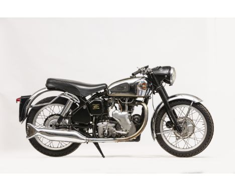 Property of a deceased's estate 1956 Velocette 499cc VenomRegistration no. URT 325Frame no. RS7756Engine no. VM1005Introduced