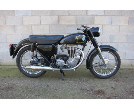 c.1958 AJS 348cc Model 16MSRegistration no. to be advisedFrame no. AA59640 / 75105 (see text)Engine no. 57/16MS 32604This AJS