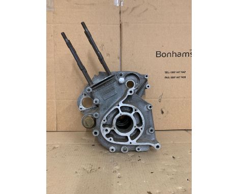 1952 Vincent Comet engine casesnumbered F5AB/2A/8347 and crankcase mating numbers 69FF/69FF. Condition, suitability and compl