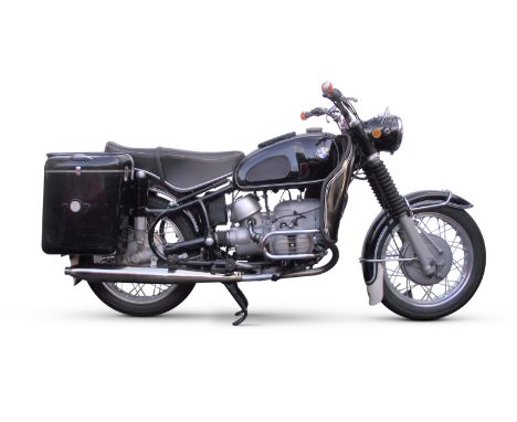 1969 BMW 590cc R60Registration no. WVO 457GFrame no. 1818391Engine no. 1818391The current owner purchased this BMW R60 in 201