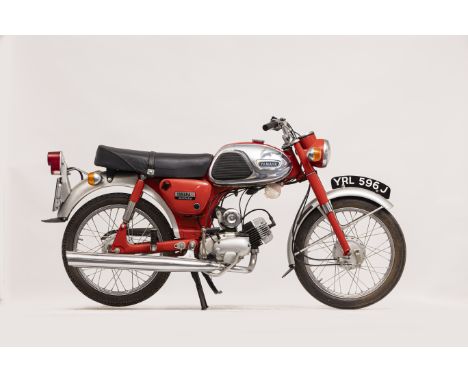 1969 Yamaha 80 YG1Registration no. YRL 596JFrame no. G3-016319Engine no. G3-016319The nominally 80cc class has long been favo