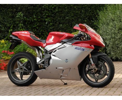 Only 2,391 miles from new2000 MV Agusta 750cc F4SRegistration no. W194 RFXFrame no. ZCGF401BAYV001445Engine no. F4AY001863Lau