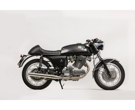 1971 Laverda 750SF1Registration no. HGC 408JFrame no. 5117Engine no. 750*5117First registered in the UK in 1989, this Laverda