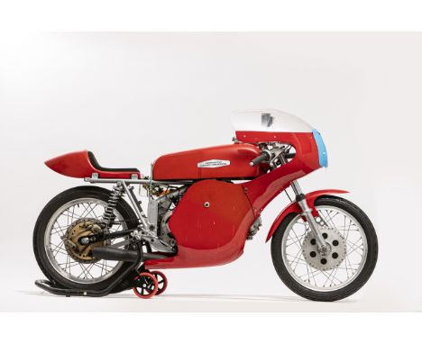 c.1963 Aermacchi Harley-Davidson Ala d'Oro Racing MotorcycleFrame no. noneEngine no. 171185Aermacchi is a household name amon