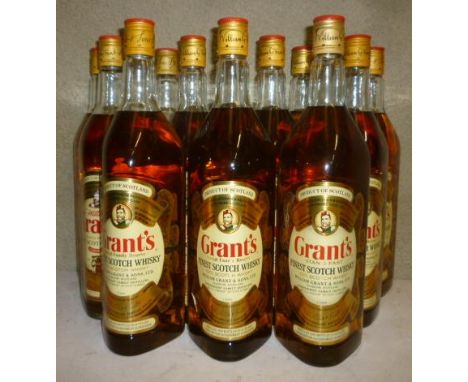 Twelve litres William Grant's Finest Scotch