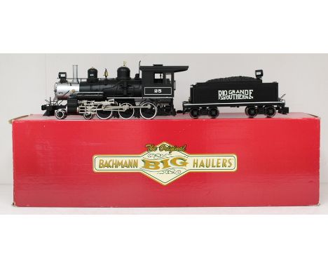 Bachmann: A boxed Bachmann, Narrow Gauge 4-6-0 Anniversary Steam Locomotive and Tender, Large Scale, No. 81094, 'Rio Grande S