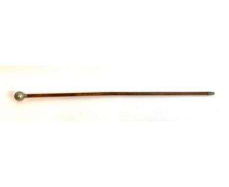 A Warwick school officer training corp swagger stick, 66cmL 