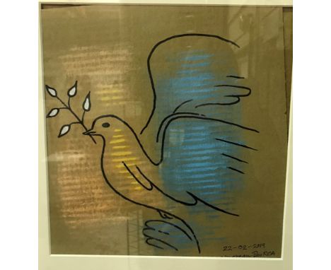 James Morgan - Black pen, 19cm x 14cm. Framed and glazed.

Drawing has been an important part of James Morgan?s career as a d