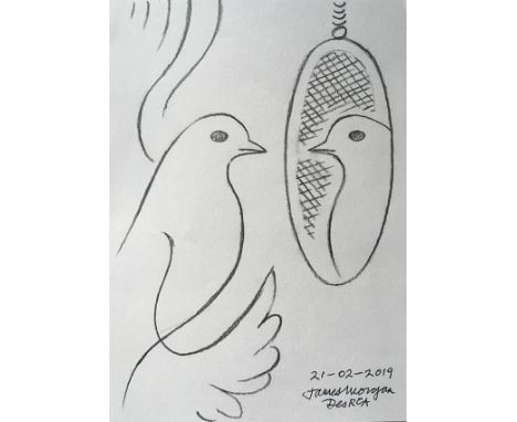 James Morgan - Pencil, 25cm x 25cm. Framed and glazed.

Drawing has been an important part of James Morgan?s career as a desi