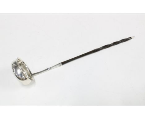 Scottish provincial silver toddy ladle by George Booth &amp; Son (George &amp; Alexander Booth) Aberdeen, circa 1830, with ba