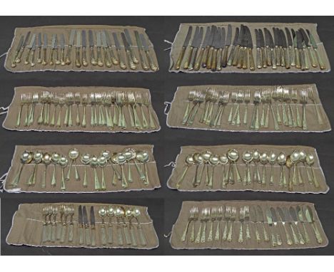 Large collection of silver plated flatware for Mulberry, Siecle of Paris and others