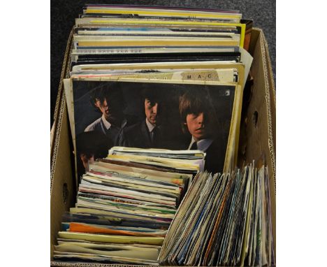 Vinyl - Various Genres including Fleetwood Mac, Rolling Stones, Elvis Costello, The Jam, The Who, (approx 50 LP's and 12" sin