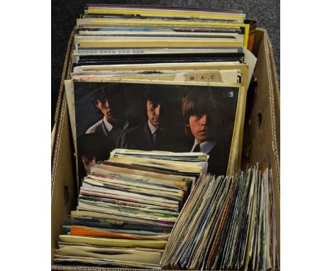 Vinyl - Various Genres including Fleetwood Mac, Rolling Stones, Elvis Costello, The Jam, The Who, (approx 50 LP's and 12" sin