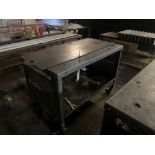 Mobile steel trolley