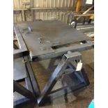 Fabricated Welding Support Benches