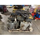 Quantity of F40 Wire Feeder Units, Lids & Welding Cables