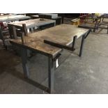 Steel Framed workbench
