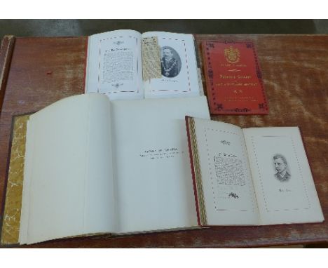 Four books, History of Ilkeston and three Borough of Ilkeston, A Portrait Gallery, all by Edwin Trueman