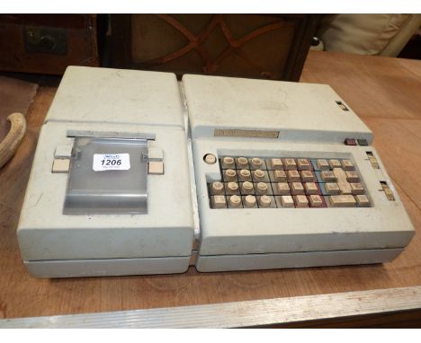 An Olivetti Logas 270 electric printing calculator.