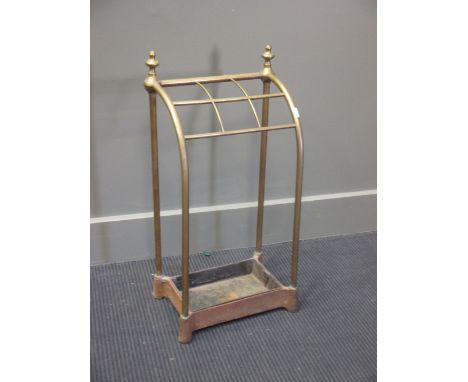 A Brass stick stand  