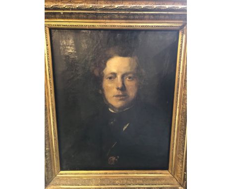 Portrait of a gentleman, 19th century, oil on canvas, 57 x 46cm  
