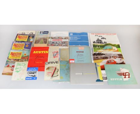 An excellent selection of vintage motoring related ephemera, much of it relating to Austin, includes: Austin Through The Year