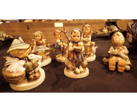 Six Hummel / Goebel figurines