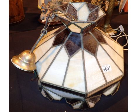 Tiffany style glass ceiling lamp
