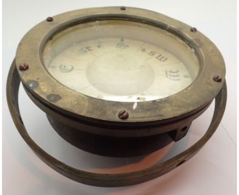 Antique ships gimbal compass