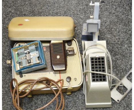 Photographic Interest - a Kodak cine camera; a Domina Cine Editor; etc. (1 box)
